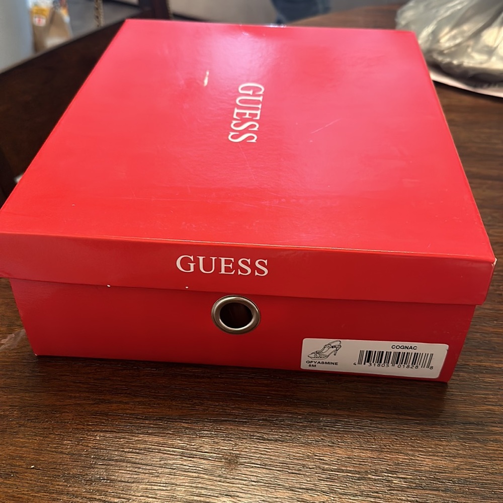 Guess Heels Worn Only Once In Cognac Color. Very … - image 4